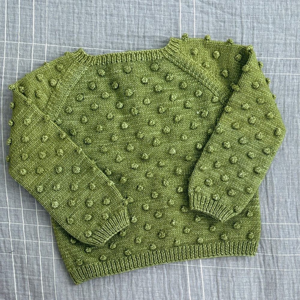 Misha & Puff Popcorn Sweater - 4-5Y